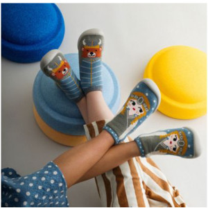 Chaussons Chaussettes à semelle souple "Astrid" Collégien