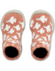 Chaussons Chaussettes à semelle souple "Oiseaux et Tulipes Phosphorescent"