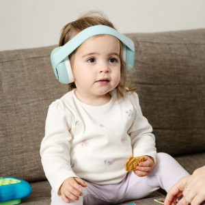 Casque de protection anti-bruit pour bébé "Vert Menthe"