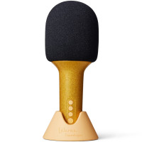Micro Karaoké enfant Bluetooth "Pailleté Or" (3 ans et +)
