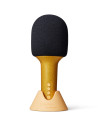 Micro Karaoké enfant Bluetooth "Pailleté Or" (3 ans et +)