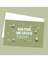 Carte "Bon pour une grasse matinée" Les Petites Dates