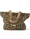 Totebag en polaire Reed "Mega Leo Avoine" (Grand) Liewood