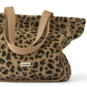 Totebag en polaire Reed "Mega Leo Avoine" (Grand) Liewood