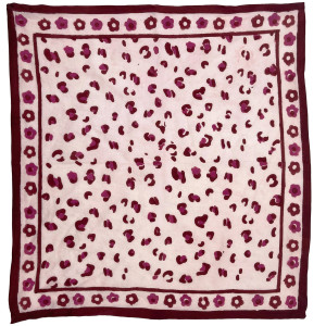 Foulard en coton Oscar "Graou Milk" (Petit) Milinane