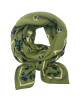 Foulard en coton Oscar "Bandana Kaki" (Grand)