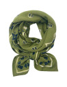 Foulard en coton Oscar "Bandana Kaki" (Grand)  Milinane