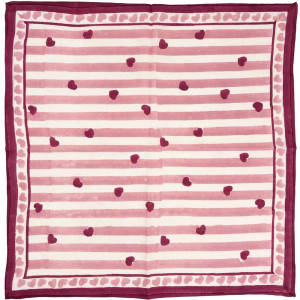 Foulard en coton Oscar "Candy" (Grand) Milinane