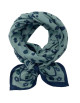 Foulard en coton Oscar "Graou Celadon" (Grand)