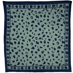 Foulard en coton Oscar "Graou Celadon" (Grand) Milinane