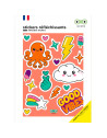 Stickers réflechissants pour vélo et accessoires "Good Vibes" Rainette