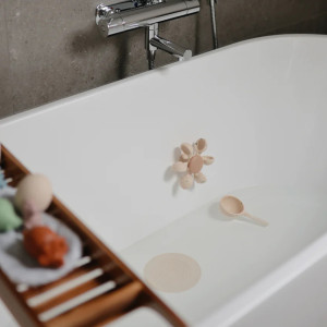 Jouet de bain en silicone "Roue à eau" (10 mois et +) Mushie