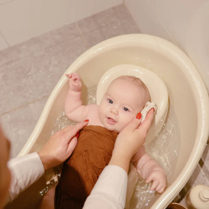 Gants de toilette bébé "Rainbow Combo" (x5) Mushie