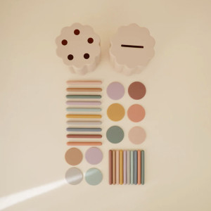 Boite à formes "Coins & Tubes" (10 mois et +)