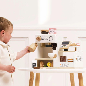 Grande Machine à café enfant en bois "Barista" (3 ans et +) Le Toy Van