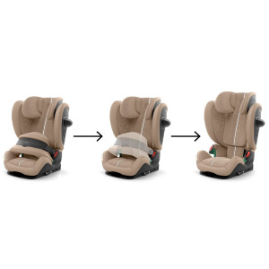  Siège auto Pallas G3 Plus "Almond Beige" (15 mois-12 ans) Cybex