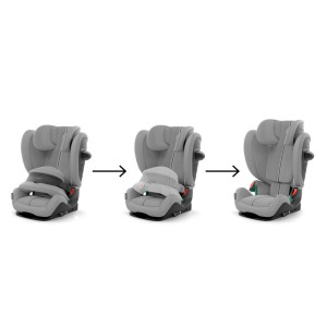  Siège auto Pallas G3 Plus "Stone Grey" (15 mois-12 ans)