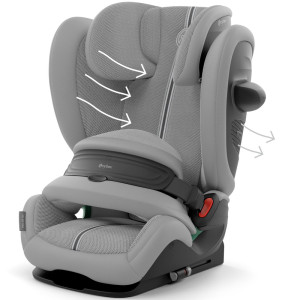  Siège auto Pallas G3 Plus "Stone Grey" (15 mois-12 ans)