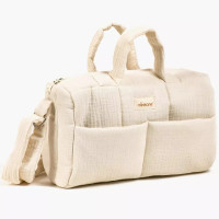 Sac à langer en gaze de coton Angel "Mastic" pour poupon Gordis Minikane