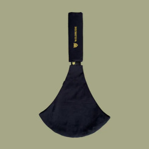 Porte-bébé en coton "Noir" Wilride