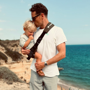 Porte-bébé en coton "Army Green" Wilride