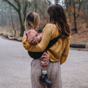 Porte-bébé en coton "Army Green" Wilride