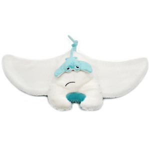 Peluche Ptipotos Raie Manta Maman + Bébé "Aqua" Deglingos