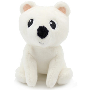 Peluche Ptipotos Ours Polaire + Bébé "Blanc"