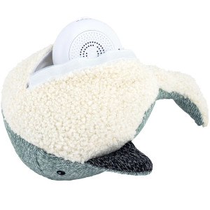 Peluche apaisante musicale Baby Conforter Baleine Moby "Vert" USB