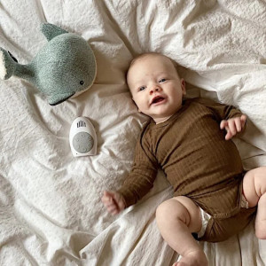 Peluche apaisante musicale Baby Conforter Baleine Moby "Vert" USB