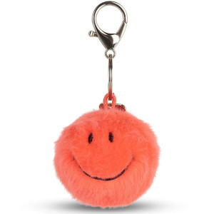 Porte-clés peluche Smiley "Fuzzy Orange" Bon Ton Toys
