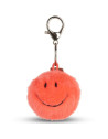 Porte-clés peluche Smiley "Fuzzy Orange" Bon Ton Toys