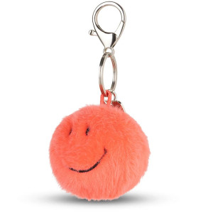 Porte-clés peluche Smiley "Fuzzy Orange" Bon Ton Toys