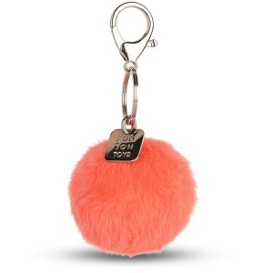 Porte-clés peluche Smiley "Fuzzy Orange" Bon Ton Toys