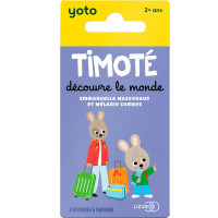 Livre audio pour YOTO "Timoté découvre le monde" (2-5 ans)