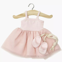 Gordis - Tutu Rosella et ses chaussons de danse "Rose Pâle" pour poupon Gordis