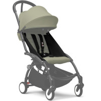 Assise textile noire pour poussette YOYO 6+