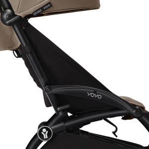 Assise textile noire pour poussette YOYO3 6+ Stokke