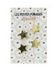 Punaises "Etoiles dorées" (x4)