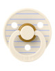 Tétine ronde en caoutchouc naturel (0-6 mois) STUDIO "Ivory Hush"