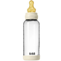 Biberon 240ml en verre ultra-résistant "Ivoire"