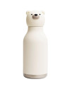 Gourde en inox isotherme (460 ml) "Ours Blanc" Asobu