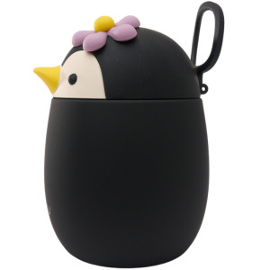 Boite repas en inox isotherme Bestie "Pingouin" (600 ml)  Asobu