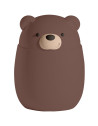 Boite repas en inox isotherme Bestie "Ours Brun" (600 ml)