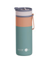Gourde en inox isotherme (600 ml) "Aspen Pastel Green" Asobu