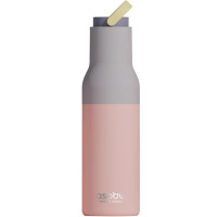 Gourde isotherme (650 ml) "Metro Pastel Peach"