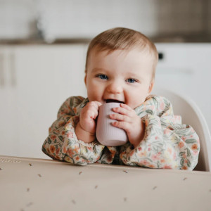 Verre bébé en silicone "Rose Blush" Mushie