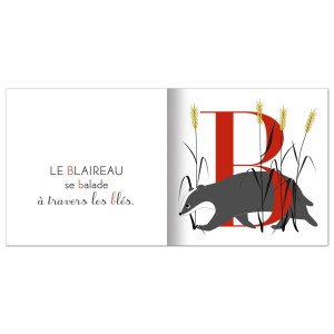 Livre "Alphabet des plantes et des animaux" d'Émilie Vast (2-6 ans) Memo