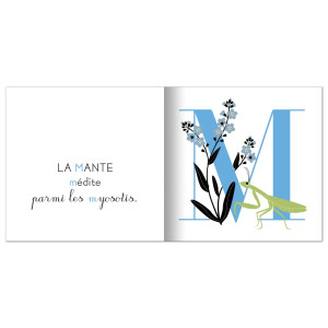 Livre "Alphabet des plantes et des animaux" d'Émilie Vast (2-6 ans) Memo
