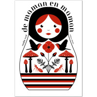 Livre bébé en carton "De maman en maman" d'Émilie Vast (0-4 ans)